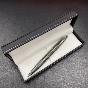 Premium Branded New Promotional Gift Pen Set Custom Logo Twist Metal Signature Ballpoint Pen