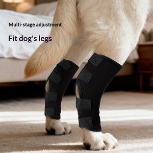 Équipement de protection pour animaux de compagnie (chats et chiens) en matériau SBR – Protection des articulations fragiles, bandage pour fracture du genou, attelle de soutien post-opératoire pour la patte - Product Image 1