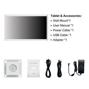 Pantalla Digital de Calendario de Pared de 21.5 Pulgadas con Android 14, 4+64 GB, FHD, Pantalla Táctil, Reproducción de Video, Tabla de Tareas, Gestión de Eventos - Product Image 5