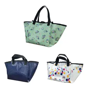 Wholesale Personalized Factory Direct Competitive Price Reusable Shopping Bags With Logos Pp Woven Shopping Bag