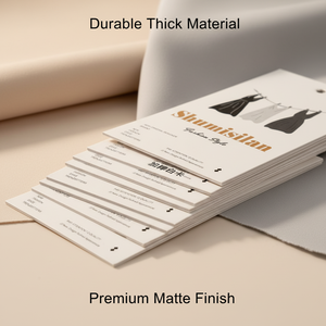 Factory Direct Wholesale: Custom-Printed Brand Logo Hangtags on Coated Paper for Home Textiles with Fast Shipping - Product Image 3
