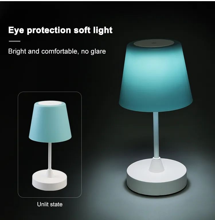 Cheap Price European Style Creative Fashion Romantic Eyes Protection Portable Reading Table Lamp Night For Hotel Home Kids