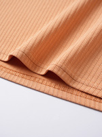 T-shirts décontractés à col en V côtelés et rayés de couleur unie pour hommes, légers, à manches courtes, vente en gros directe d'usine, personnalisation OEM