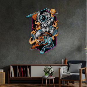 Insegna al Neon LED Personalizzata Artigianale ad Alta Densità per Vetrine di Boutique con Supporto in Acrilico Satinato - Product Image 1