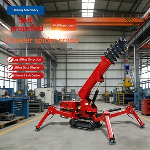 Grúa Araña con Rotación de 360 Grados, Operación con Doble Alimentación (Aceite y Electricidad), Gran Potencia, Elevación Precisa en Altura - Product Image 2