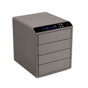 Personality Design Big Size Four-layer Intelligent Panel Fingerprint Password Drawer Home Used Safety <b>Box</b> - Product Image 1