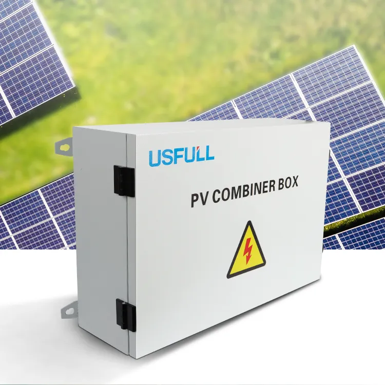 Usfull Hot Verkoop 2 String Naar 24 String Pv Aansluitdoos Ip65 Solar Dc Pv Combiner Box 1000V 1500vdc Monitoring