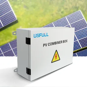 Usfull venda quente 2 cordas a 24 cordas pv caixa de junção ip65 solar dc pv caixa de combiner 1000v 1500vdc monitoramento