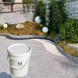 Sứ đá nghệ thuật lớp phủ bền bàn chải acrylic nhựa rửa đá lớp phủ chất lỏng đá nghệ thuật lớp phủ vi mài đá - Product Image 3