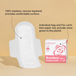 ECO BOOM Fiber Pads Dry Feminine Hypoallergenic Panty Liner Organik Kapas Pembalut Wanita - Product Image 5