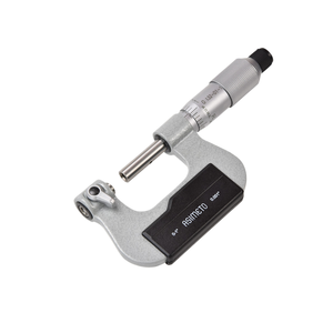 Digital Asimeto <b>Micrometer</b> with Threaded Mount for Stands Enables Hands-Free Operation Improves Measuring Accuracy - Product Image 1