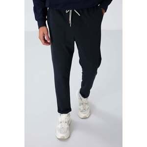 Pantalon de survêtement pour homme, coupe standard, texture indigo - 82154 - Indigo - Product Image 1