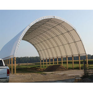 Fourniture de tentes préfabriquées à double treillis pour entrepôts logistiques industriels extérieurs, vente en gros - Product Image 3