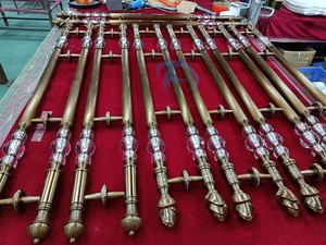 A0195 Austin Chất lượng cao sang trọng tinh tế pha lê kéo xử lý cửa cổ bằng gỗ khách sạn cửa kính xử lý - Product Image 5