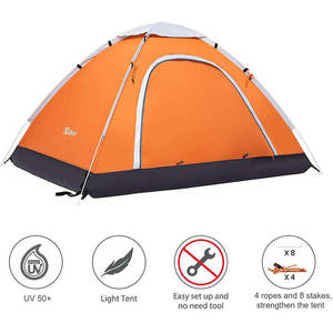 Tente <span class=keywords><strong>de</strong></span> camping <span class=keywords><strong>de</strong></span> luxe étanche, équipement <span class=keywords><strong>de</strong></span> camping en plein air - Product Image 3