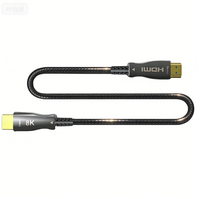 8K Glasfaser-HDMI-Kabel 5M-200M 4K 60Hz, Premium HDMI Slim und flexibel 18 Gbit/s HDCP2.2 Geeignet für Apple TV, HDTV