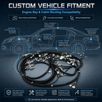 Nettoyage des fils et des déchets intérieurs de voiture avec moteur personnalisé BeiXing, isolation en PVC à âme en cuivre, IP67