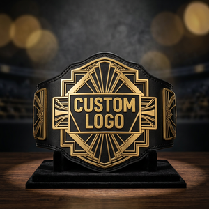 Correa de Cuero Puro Personalizada de Calidad para Campeonatos de Lucha Libre, Karate, Judo y Entrenamiento Deportivo - Product Image 3