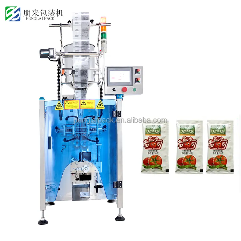 2022 New Product Electric Drive Liquid 100-150 bags/min Filling Machine High Speed Sauce/Honey/Jelly/Juice/Oil Packing Machine