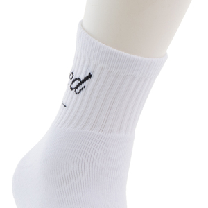 Chaussettes de compression anti-bactériennes écologiques personnalisées pour le sport Chaussettes d'automne imprimées de bas de manchette Serviette complète en éponge haute pour le corps tricoté - Product Image 3