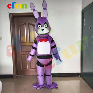 Efun Pedido Mínimo 1 Pieza Disfraz <span class=keywords><strong>de</strong></span> Mascota Personalizado <span class=keywords><strong>de</strong></span> Five Nights at <span class=keywords><strong>Freddy</strong></span>'s Traje <span class=keywords><strong>de</strong></span> Conejo para Adulto Cosplay para Fiesta Navidad Halloween - Product Image 4
