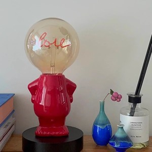 Creative Table <b>Lamp</b> E27 Incandescent Bulb <b>Switch</b> Control 220V Bedroom Desk Night Light Nordic Style Decorative Wedding <b>Lamp</b> - Product Image 1
