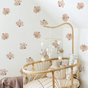 Dessin animé fleur stickers muraux chambre d'enfants salon décoration <span class=keywords><strong>papier</strong></span> <span class=keywords><strong>peint</strong></span> bricolage autocollants auto-adhésifs - Product Image 3