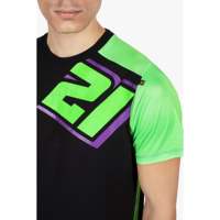 Harga Terjangkau Kualitas Tinggi Morbidelli 21 Jersey Sablon Sutra Regular Fit 100% Katun Anti-Susut Hitam Lengan Pendek