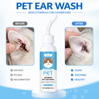 Productos de Aseo para Mascotas, Gotas para Oídos de Mascotas en Stock, Líquido para el Cuidado de los Oídos para la Eliminación de Ácaros y Cera, Limpiador de Oídos para Perros y Gatos al por Mayor
