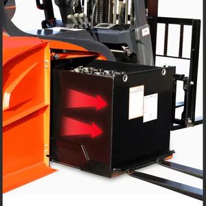 4x4 elektrikli forklift <span class=keywords><strong>1ton</strong></span> forklift kamyon monte forklift elektrikli forklift aküsü 48 v küçük elektrikli forklift - Product Image 6