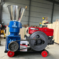 Machine à granulés de diesel STROSEN pour l'alimentation animale, machine à granulés d'aliments, machine à granulés pour l'alimentation des volailles, 1000 kg/h
