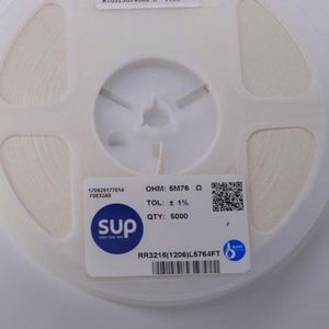 Manufacturer Direct RR3216 1206L5764FT 1206 3216 Resistors Chip Resistors SMD Resistors 5.76Mohm 1% 1/4W Thick Film Resistor - Product Image 1
