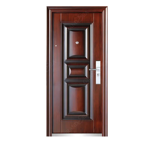 Puertas de seguridad de acero de lujo para entrada Exterior, diseño residencial, alta calidad, barato - Product Image 4