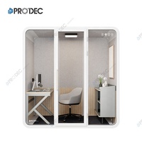 Cabine téléphonique de bureau multifonction insonorisée Portable Acoustic Meeting Pod Home Office Pod