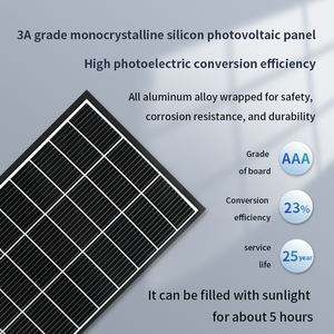 Panneau solaire monocristallin PERC à haute efficacité 23% <span class=keywords><strong>85</strong></span> <span class=keywords><strong>Watt</strong></span> IP65 Taille des cellules 210mm*70mm 830x630x30mm - Product Image 5