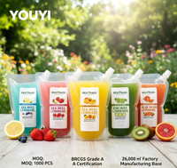 Sachet Doypack personnalisé imprimé en gros avec bec verseur, robuste, pour détergent liquide, qualité alimentaire, 500g 1kg 2kg