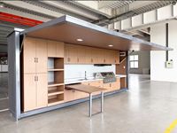 Cuisine mobile préfabriquée 3M 4M 6M pour la restauration et les services alimentaires temporaires