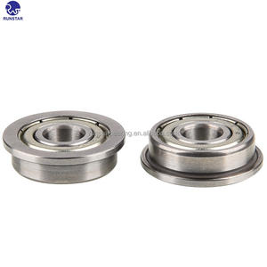 Hochpräzises Hochgeschwindigkeits-Chromstahl ABEC-3 GCR15 Kleines Rillenkugellager mit Flansch RS 7*22*7mm Hersteller F627ZZ - Product Image 2