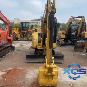 Excavatrice hydraulique Caterpillar 303.5E d'occasion, modèle 2022, seconde main, capacité de la benne de 0,12 m³, moteur, boîte de vitesses et pompe de 3,5 tonnes. - Product Image 5