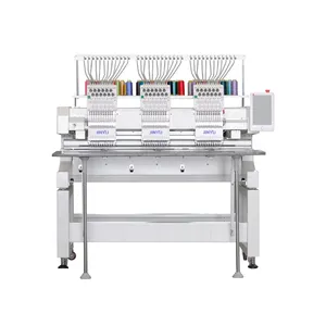 JinYu 1203 Embroidery Machine Fully automatic embroidery machine 3 Heads Maximum Speed 1000 Rpm with working area 400*450mm