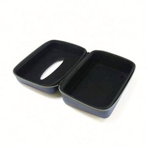 Caja de pañuelos impermeable con cierre de cremallera, de cuero EVA, lona, nailon y PU, estuche a prueba de golpes para coche, hogar, hotel y camping - Product Image 5