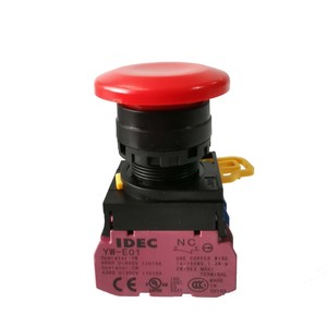Izumi <b>Push</b> <b>Button</b> <b>Switch</b> 22mm Red Plastic Shell Screw Terminal IP40 Flame Retardant Insulation - Product Image 5