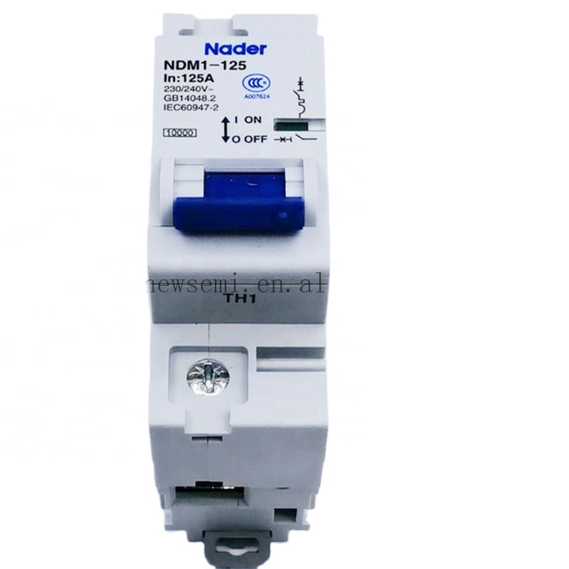 NDM1-125 C125 125A 1P MCB миниатюрный автоматический выключатель