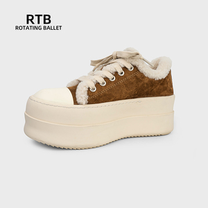 Botas de nieve antideslizantes de tela de terciopelo con suela de goma, gruesas botas impermeables de invierno a prueba de frío y cálidas para exteriores - Product Image 4
