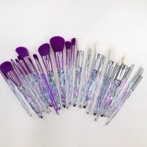 Brochas de <span class=keywords><strong>Maquillaje</strong></span> de <span class=keywords><strong>Diamante</strong></span>, 10 Piezas, Soporte para Brochas de <span class=keywords><strong>Maquillaje</strong></span>, Juego de Brochas de <span class=keywords><strong>Maquillaje</strong></span> en Oferta - Product Image 5