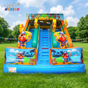 Toboggan gonflable WINSUN personnalisé de haute qualité pour adultes et enfants toboggan gonflable en PVC Pirate - Product Image 1