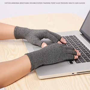 <span class=keywords><strong>1</strong></span> par de guantes de compresión para artritis, muñequera para aliviar el dolor articular, muñequera para hombre y mujer, guantes de compresión - Product Image 4