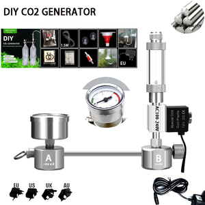 <span class=keywords><strong>Kit</strong></span> de système d'aquarium DIY avec générateur de CO2, compteur de bulles, diffuseur, solénoïde et accessoires pour votre aquarium - Product Image 2