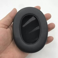 Pengiriman Cepat Bantalan Telinga Pengganti Baru untuk Headphone AKG K361 K371 Hitam