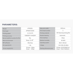 Máquina DTF de Alta Calidad a Buen Precio con Impresión Digital Impresionante para Camisetas y Zapatos - Product Image 3